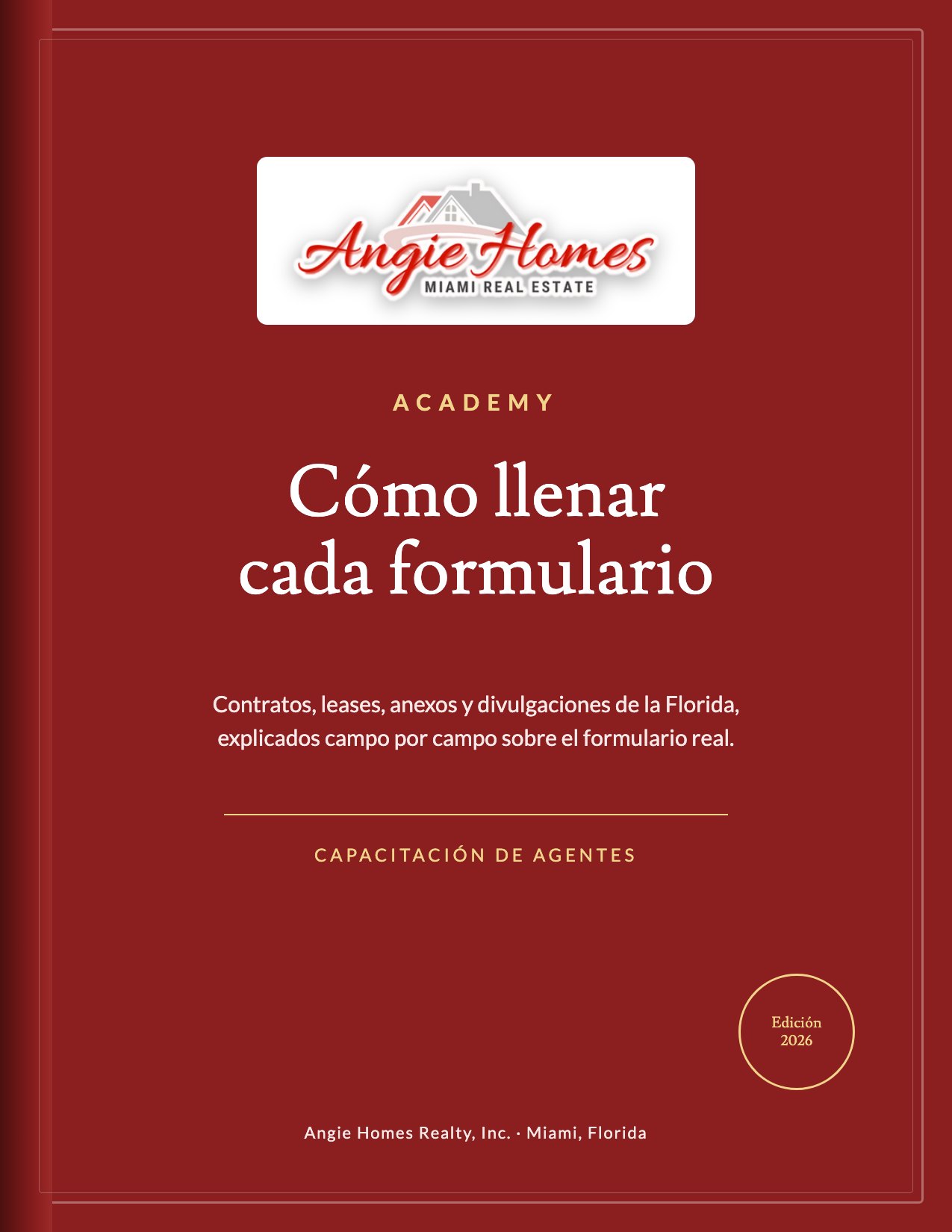 Angie Homes Academy — portada